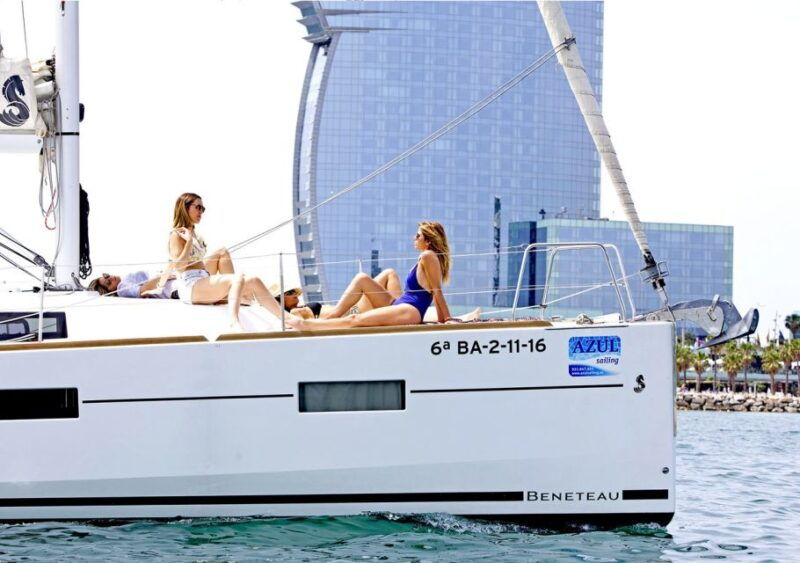 barcelona-2-hour-mediterranean-sailing-with-snacks-drinks