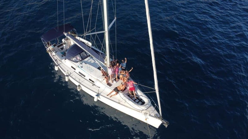 Barcelona 2h private sailing tour for 11 with local Skipper - The Route & Itinerary Breakdown