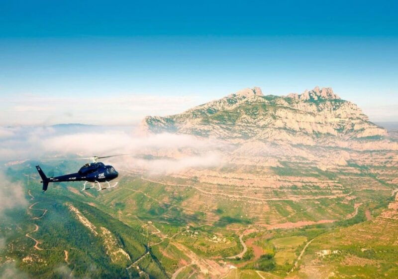 barcelona-and-montserrat-helicopter-flight
