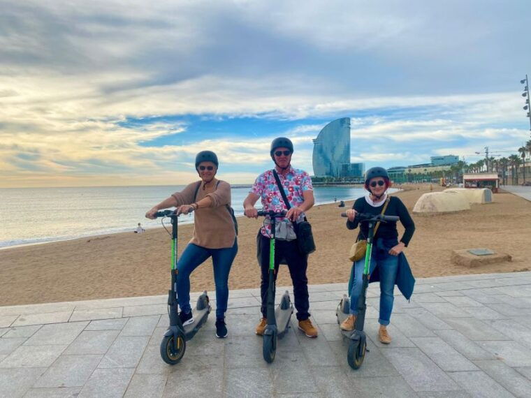 barcelona-beach-e-bike-or-e-scooter-tour