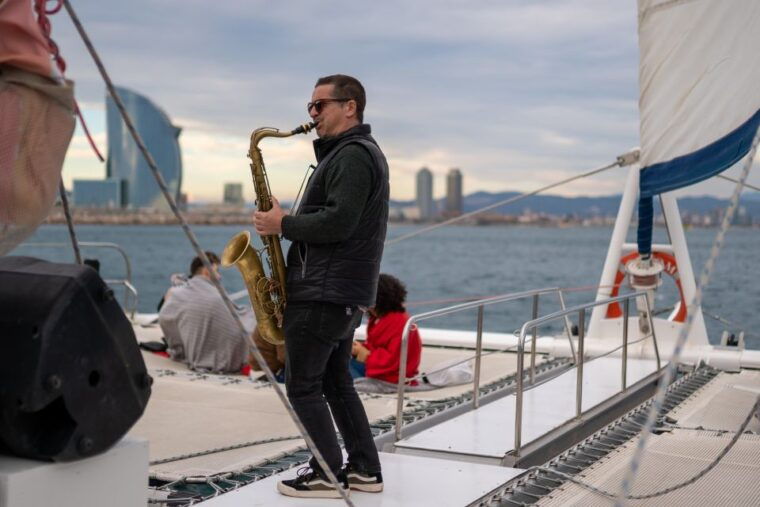 barcelona-catamaran-cruise-with-optional-live-jazz-music