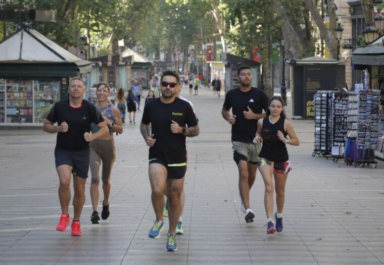 barcelona-city-highlights-guided-running-tour