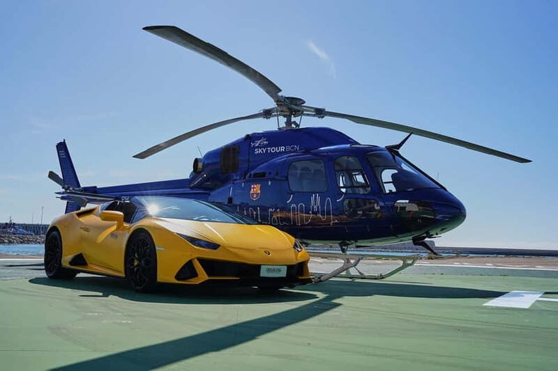 Barcelona: Helicopter and Supercar Driving Experience - The Itinerary: What You Can Expect