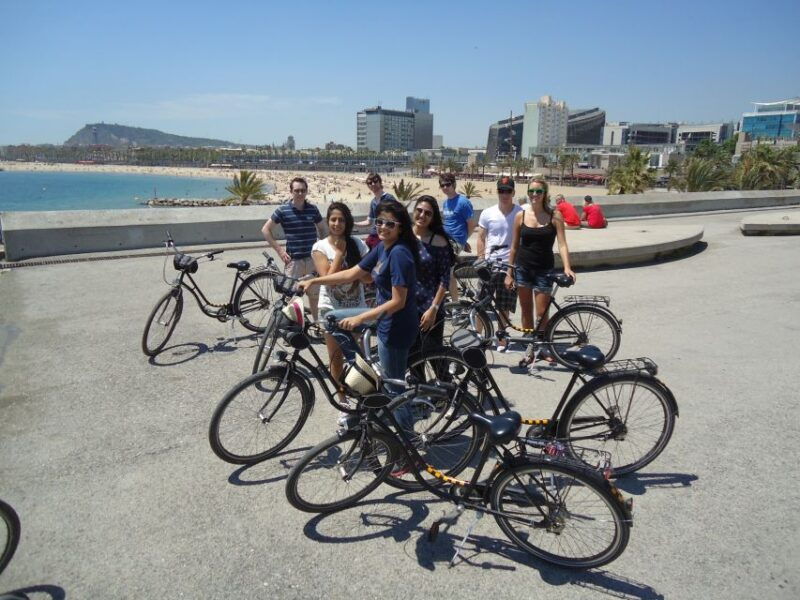 barcelona-highlights-bike-tour-cycle-along-the-beach