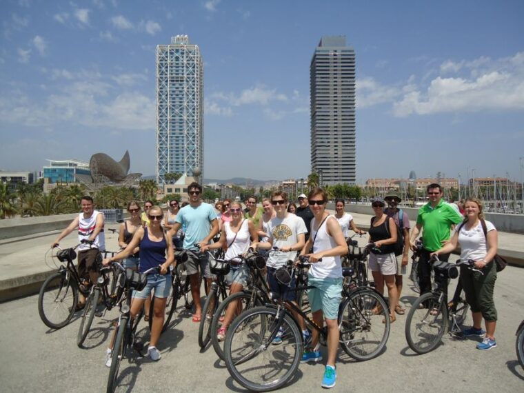 barcelona-highlights-bike-tour-cycle-along-the-beach
