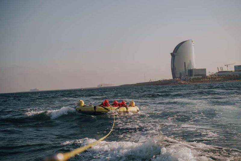 Barcelona: Inflatable Water Tube Ride at Port Olímpic - Logistics and Practical Tips