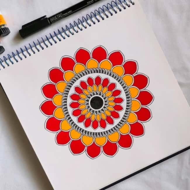 Barcelona: Mandala Drawing Workshop with Chai - An Authentic, Relaxing Artistic Experience in the Heart of Barcelona  