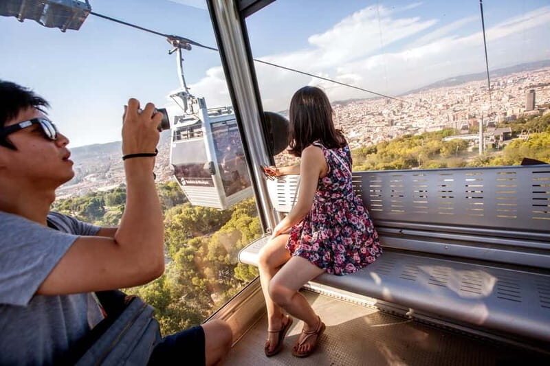 Barcelona: Montjuïc Cable Car Roundtrip Ticket - Key Points: