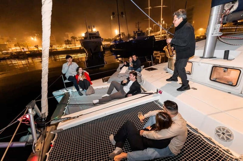 Barcelona: Night Cruise with Live Saxophone & Drink - A Closer Look at the Experience