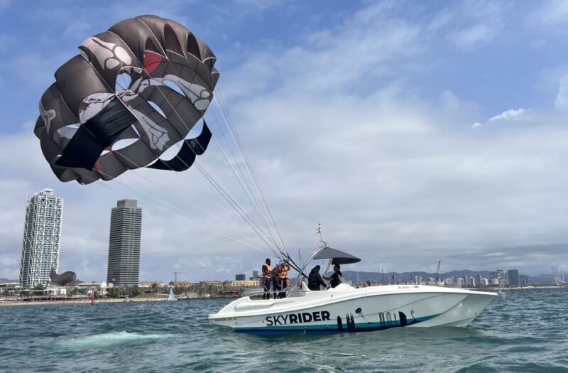Barcelona: Parasailing Adventure Ride with Scenic Sea Views - Frequently Asked Questions