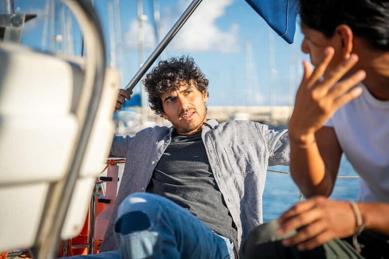 Barcelona: Private Boat Tour for 2, Swim, Snack and Drinks - Key Points