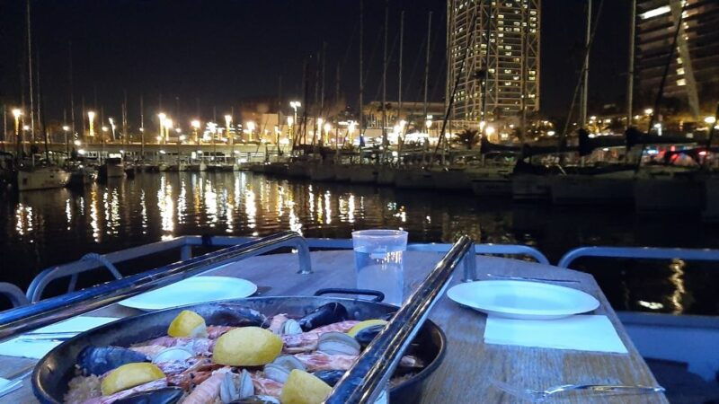 barcelona-private-evening-cruise-with-dinner-and-drinks