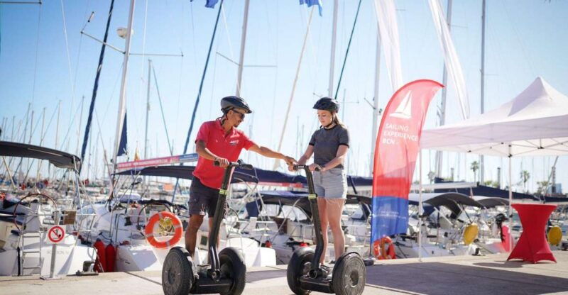 barcelona-segway-tour-sailing-experience