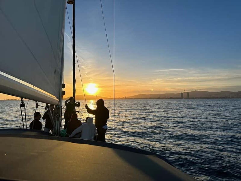 Barcelona: Sunset Boat Trip with Cava Wine and Snacks - Authentic Guest Experiences