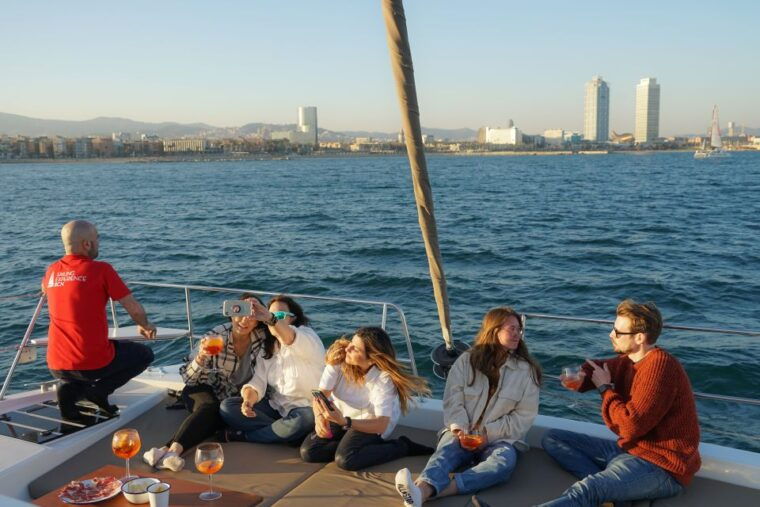 barcelona-sunset-catamaran-experience-w-optional-dinner