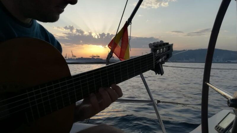 barcelona-sunset-sailing-with-live-guitar-music-and-tapas