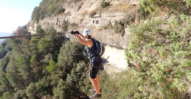 barcelona-via-ferrata-baumes-corcades-in-centelles