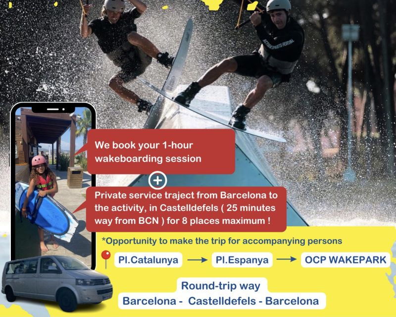 barcelona-wakepark-activity-with-minibus-transport
