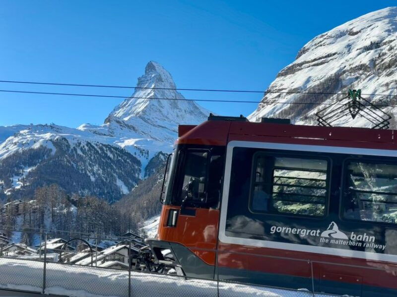 Basel Private Tour: Zermatt & Gornergrat Scenic Railway - Key Points