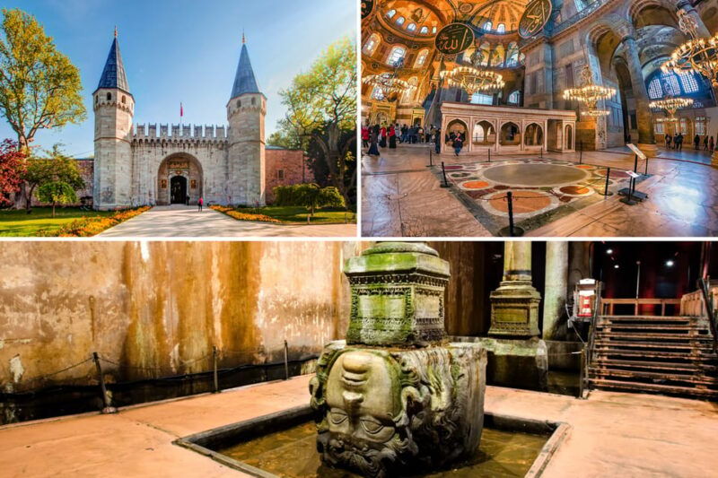 basilica-cistern-topkapi-palace-hagia-sophia-combo-tickets