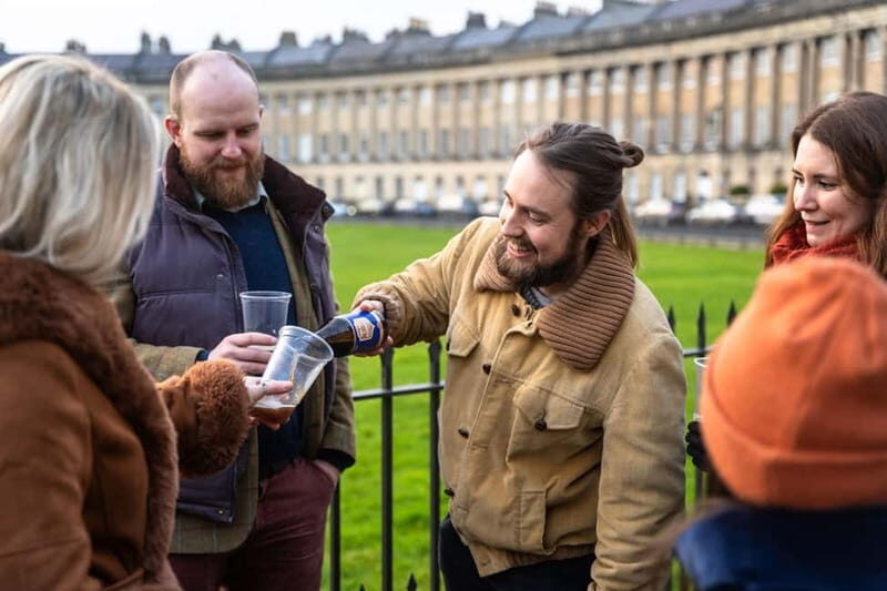 Bath: Guided Walking Tour with Beer Tastings - Walking Through Georgian Streets