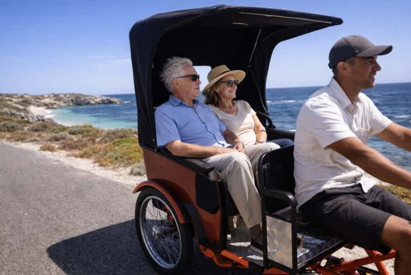 Battles, Shipwrecks & Bays Guided Rickshaw Tour - Discovering Rottnest Island on a Rickshaw