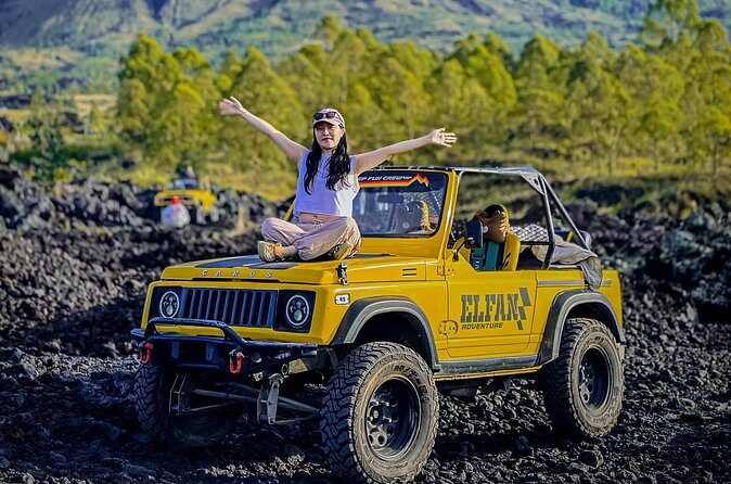 Batur Volcano Jeep Sunrise & Black Lava Experience All included - Return Journey and Drop-off