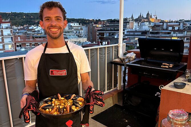 bbq-paella-in-a-penthouse-terrace-in-barcelona-with-a-chef-2