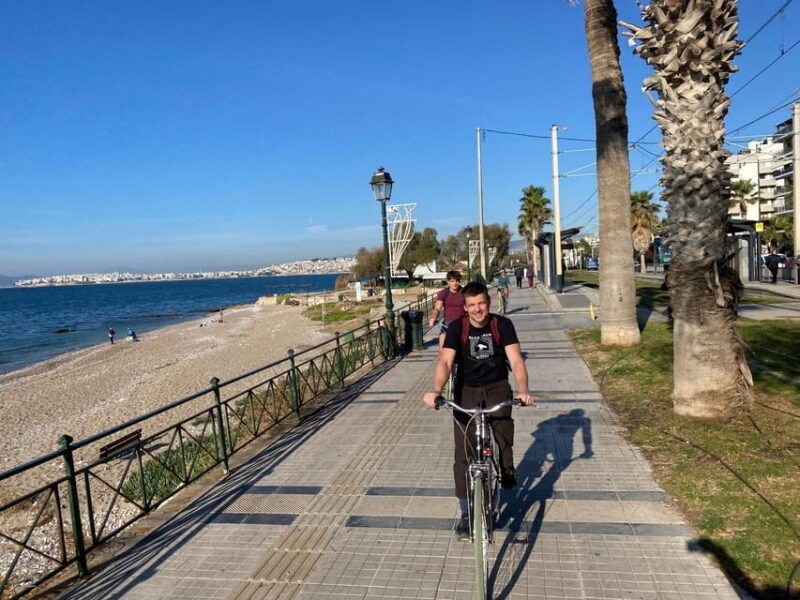 beachside-cycling-adventure-athens-tour-with-swimming-stop