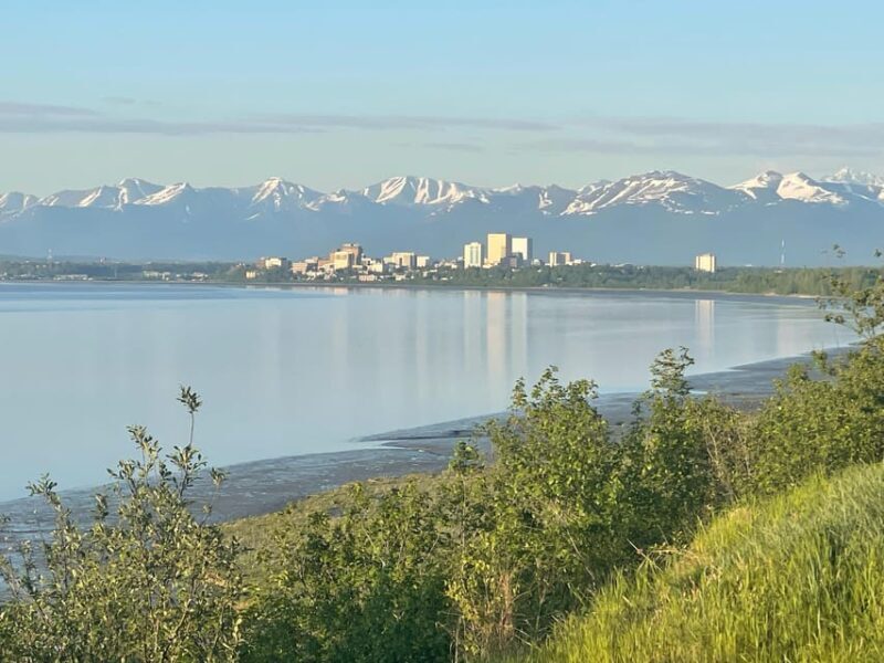 Beautiful nature around Anchorage Waterfall, Lake, Mountains - Introduction to Anchorage’s Natural Beauty