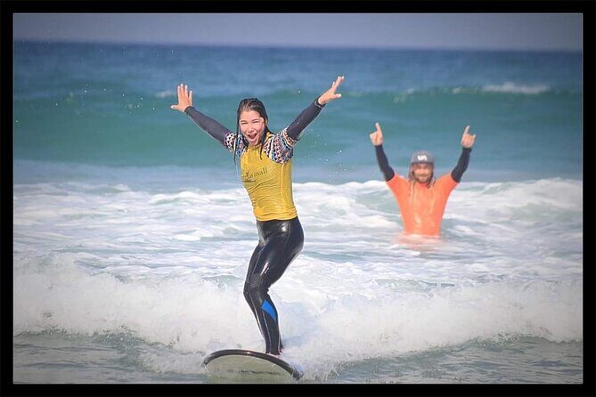 Beginner group surf lesson - Practical Details and Tips