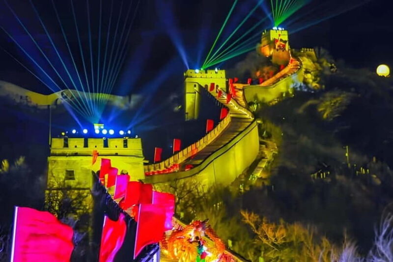 Beijing: Badaling Great Wall Night Ticket or Tours with Show - An In-Depth Look at the Night Tour Experience