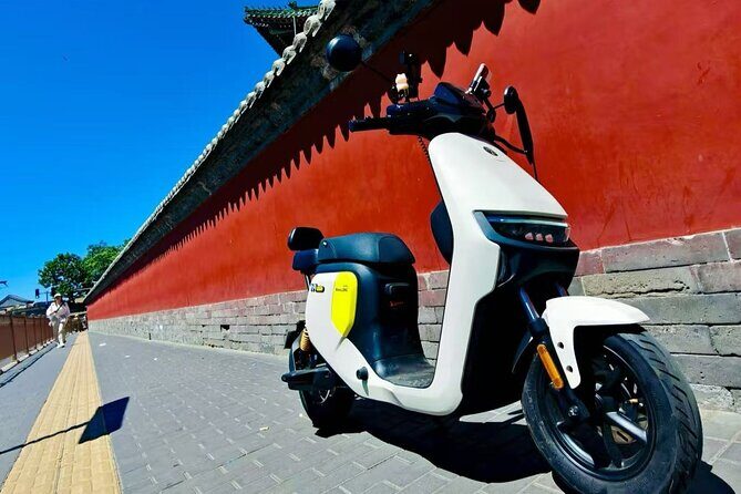 Beijing electric bicycle riding landmarks and local life - Key Points