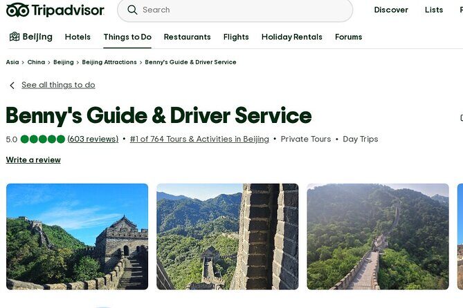 Beijing Forbidden City & Mutianyu Great Wall Private Day Tour - Authentic Experiences & Hidden Gems