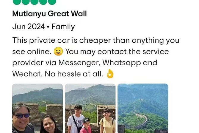 Beijing Forbidden City & Mutianyu Great Wall Private Day Tour - Who Is This Tour Best For?