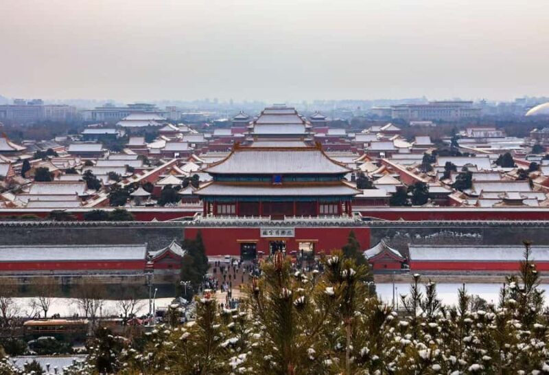 Beijng: Jingshan Park Entry Ticket - Exploring the Five Peaks and Pavilions