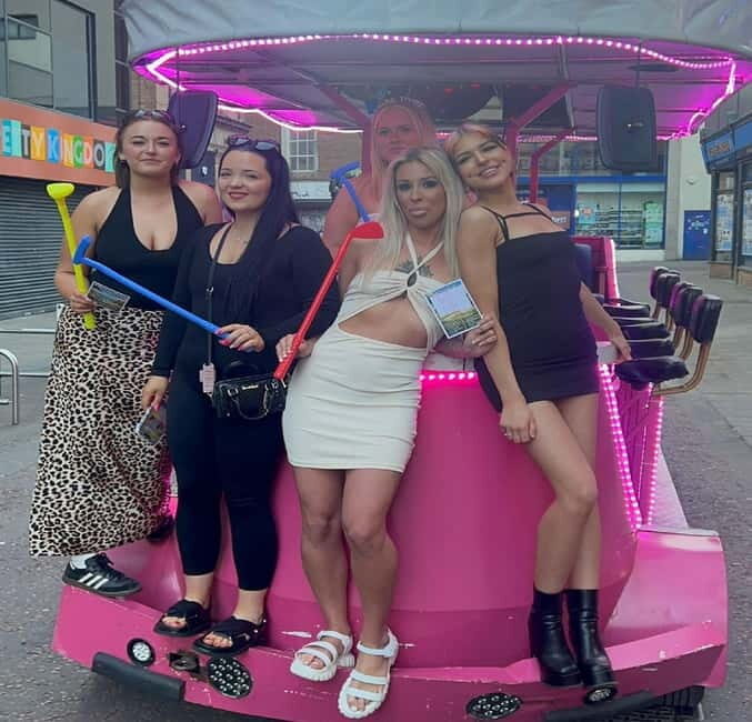Belfast: 2-Hour Pub Golf Tour on Party Bike - The Departure and Meeting Point