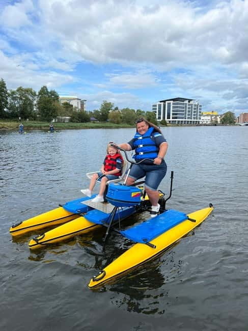 Belfast: River Lagan Hydrobike Tour - Key Points