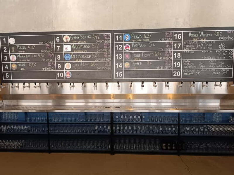 Belgrade Beer tour with beer tasting and local craft brewery - FAQ