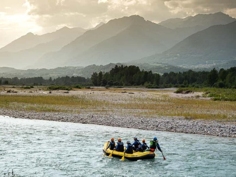 BELLUNO DOLOMITES: RAFTING on the PIAVE between the DOLOMITES and the PROSECCO HILLS. - Key Points
