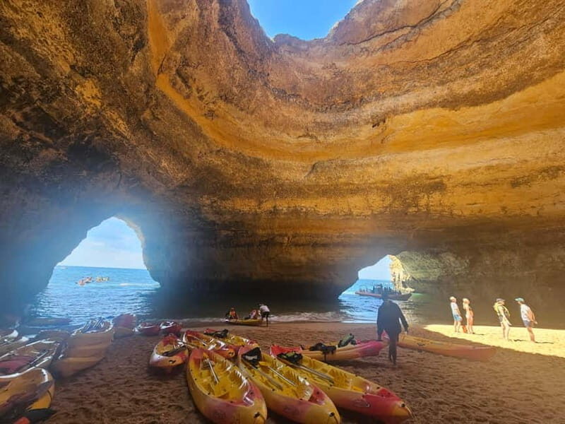 Benagil: Benagil Caves Guided Kayak Tour - The Sum Up