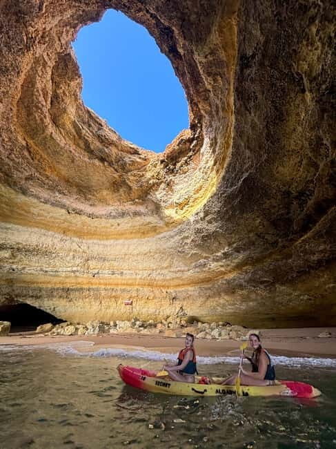 Benagil Cave - Kayak Guided tour - Key Points: