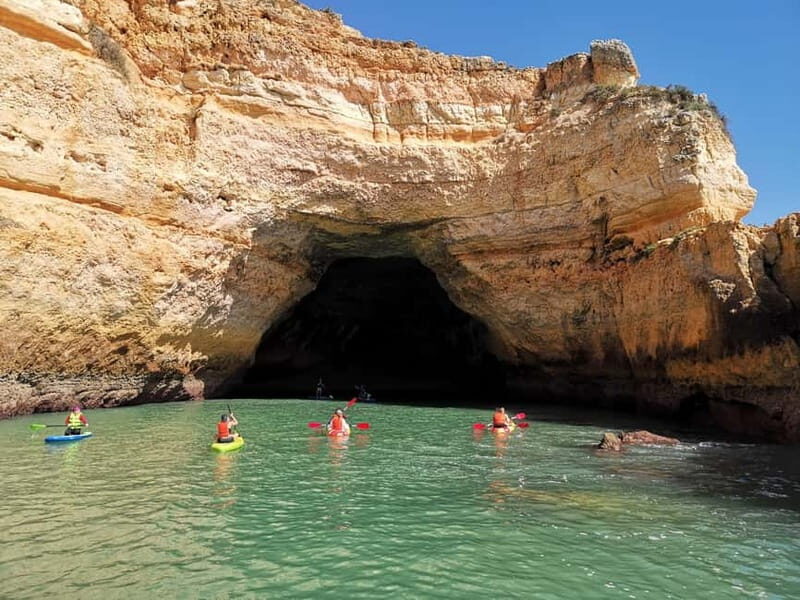 Benagil: Kayak Tour to Benagil Caves  Small Group - Key Points  