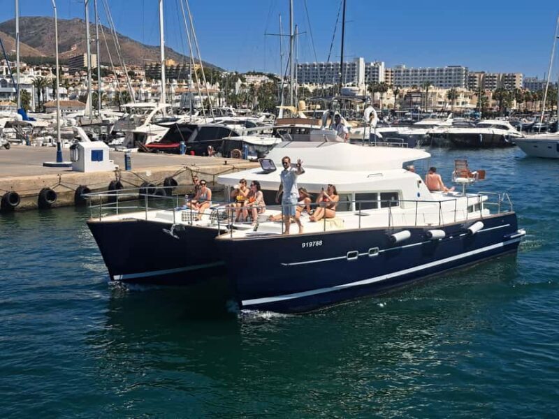 Benalmádena: Catamaran Cruise with Drinks and Swim Stop - The Experience of the Crew and Atmosphere