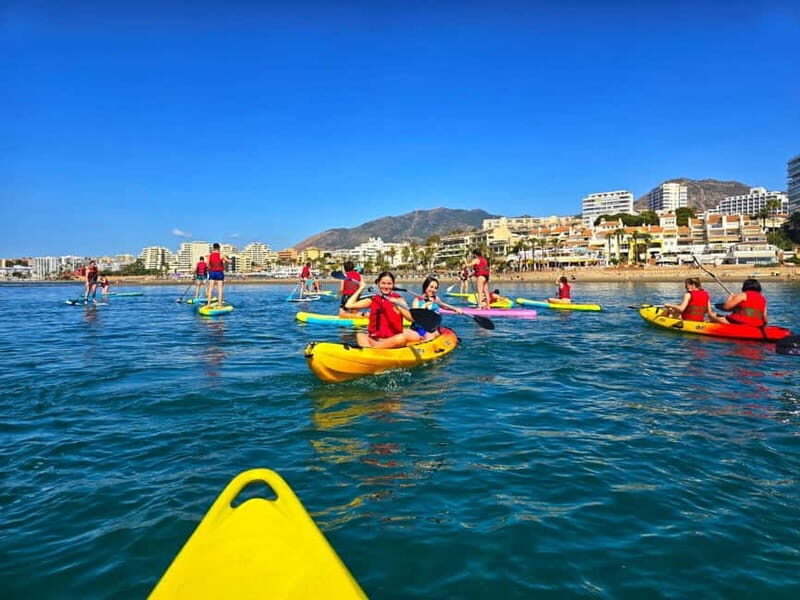 Benalmádena: Kayaking and Snorkeling Tour with Photos - Key Points  