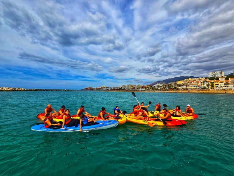 Benalmádena: Kayaking and Snorkeling Tour with Photos - In-Depth Breakdown of the Itinerary  