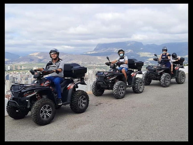 Benidorm: Albir and Altea Guided Quad Tour - Key Points