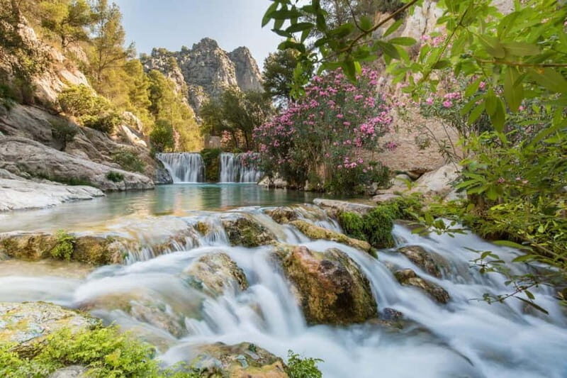Benidorm: Algar Waterfalls Guided Tour with Lunch Option - VIP Poolside Relaxation: A Touch of Luxury