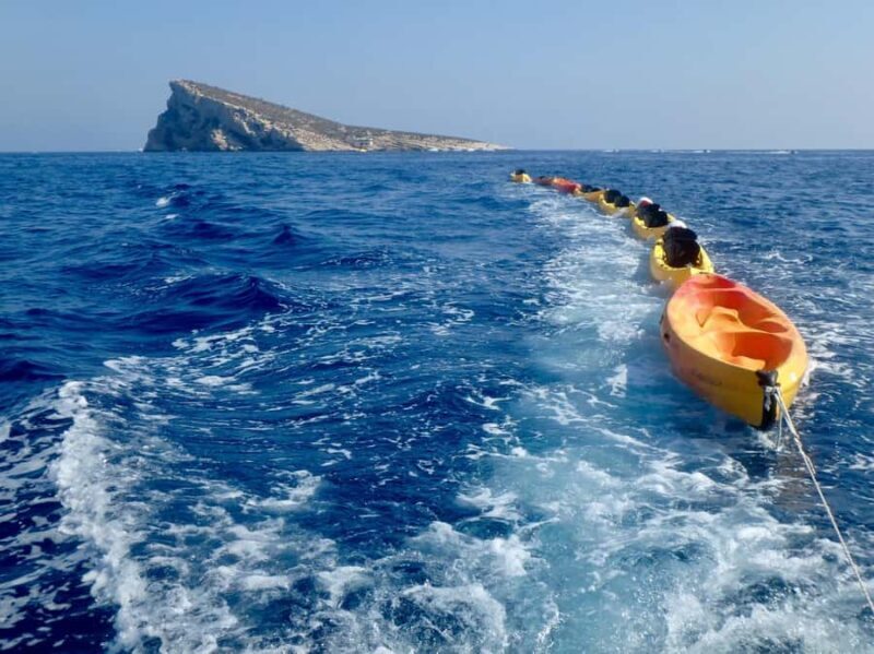 Benidorm: Guided Kayak Tour with Snorkeling and Photos - What to Expect on the Water