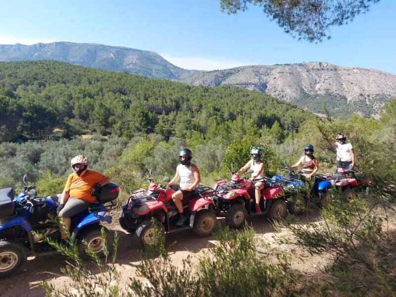 Benidorm: Two-seater quad bike tour through the jungle and mountains 1.5 hours - Frequently Asked Questions